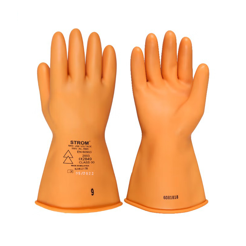 NOVAX XLO-050/S1-280 STROM乳膠絕緣手套00級(jí)2.5KV圖片1
