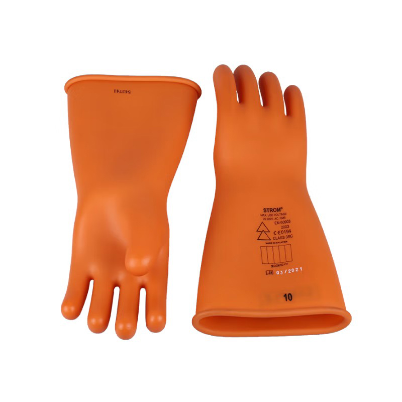 NOVAX 3LO-290/S2-410 STROM乳膠絕緣手套3級30KV圖片3