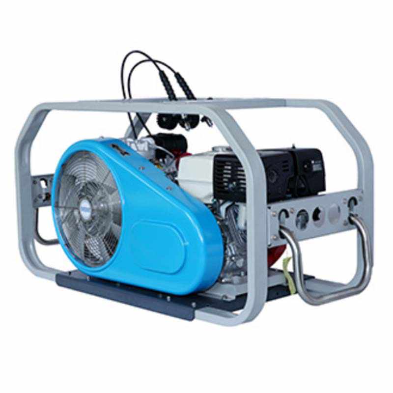 寶恩BBC-200ET呼吸空氣填充泵-臥式可移動簡易款圖片1