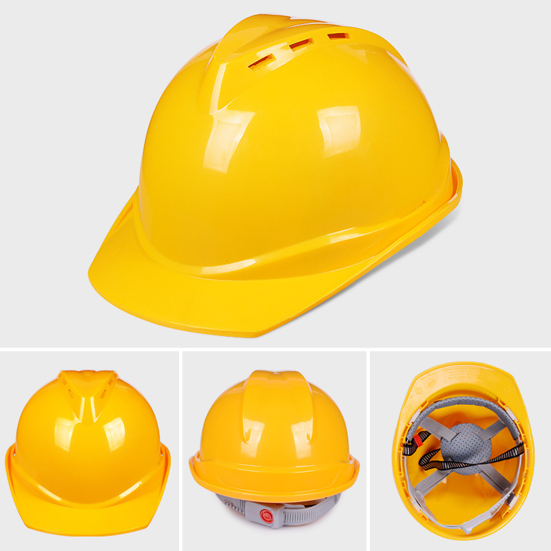定和DH3002經典款帶孔V型ABS安全帽圖片4