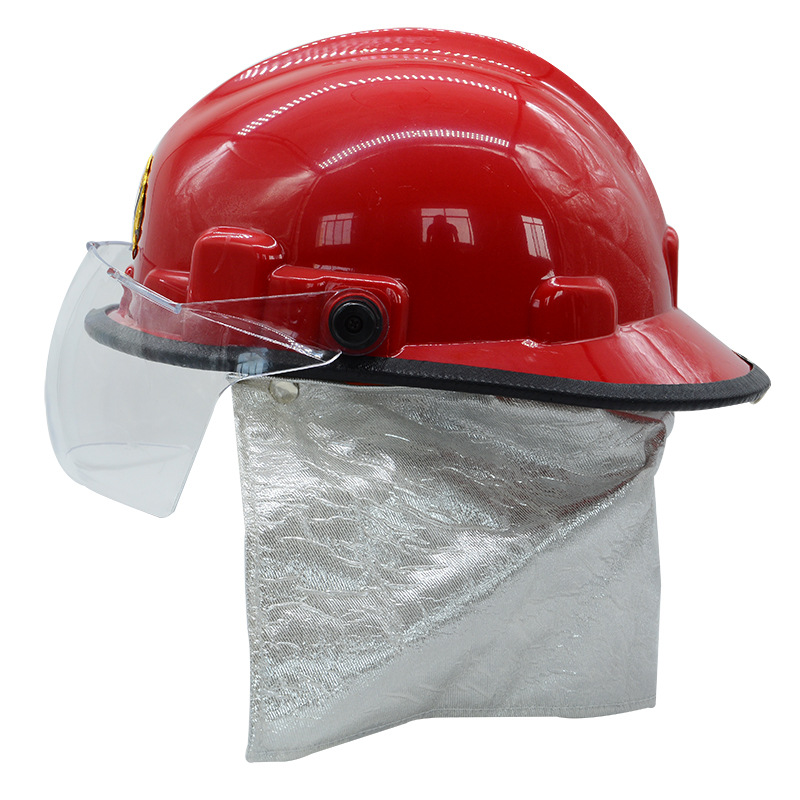 定和DH3101鋁箔披肩02款消防頭盔圖片3