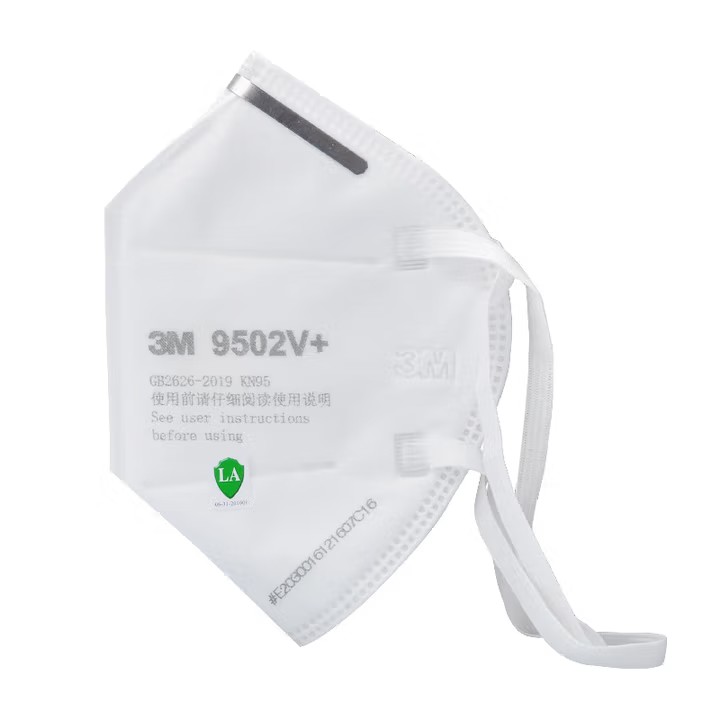 3M 9502V+折疊頭戴式帶閥KN95防塵口罩(獨立裝)圖片3 3M 9502V+折疊頭戴式帶閥KN95防塵口罩(獨立裝)圖片3
