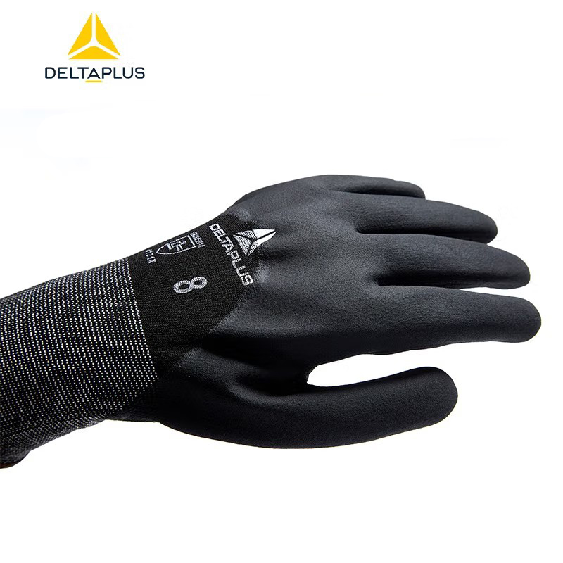 代爾塔201713 VE725丁腈涂層工作勞保手套圖片1