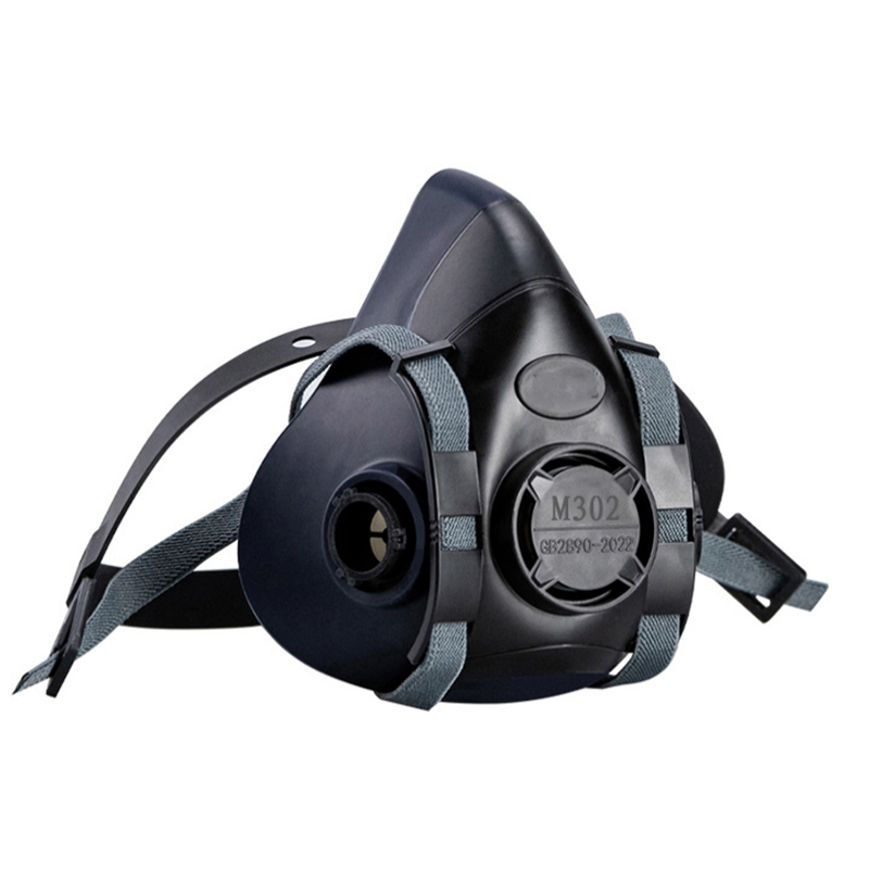 特安護M302防護面具雙罐硅膠半面罩圖片1 特安護M302防護面具雙罐硅膠半面罩圖片1