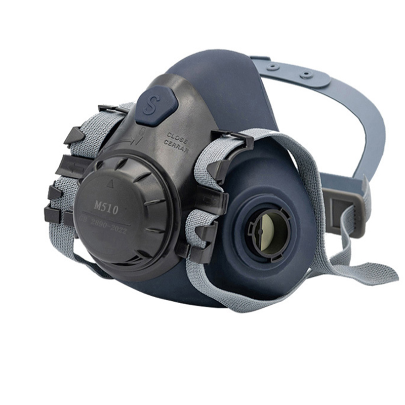 特安護M510雙濾盒硅膠半面罩圖片2