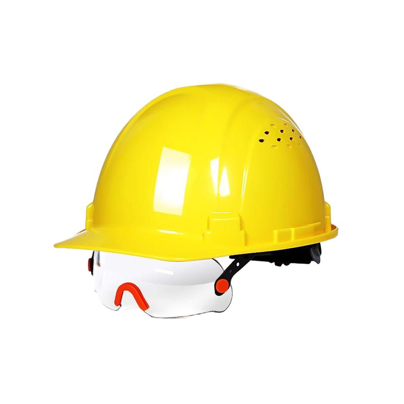 定和DH3021內置護目鏡帶透氣孔ABS安全帽圖片1