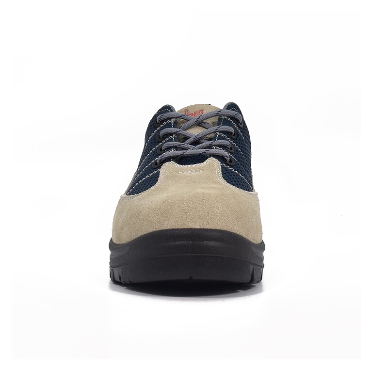 百集962-6卡其色反毛牛皮防滑多功能安全鞋圖片2