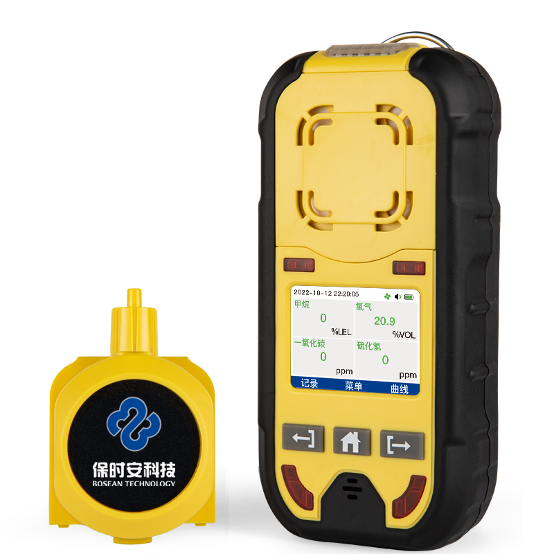 保時安BH-4M擴散/泵吸四合一氣體檢測儀圖片3