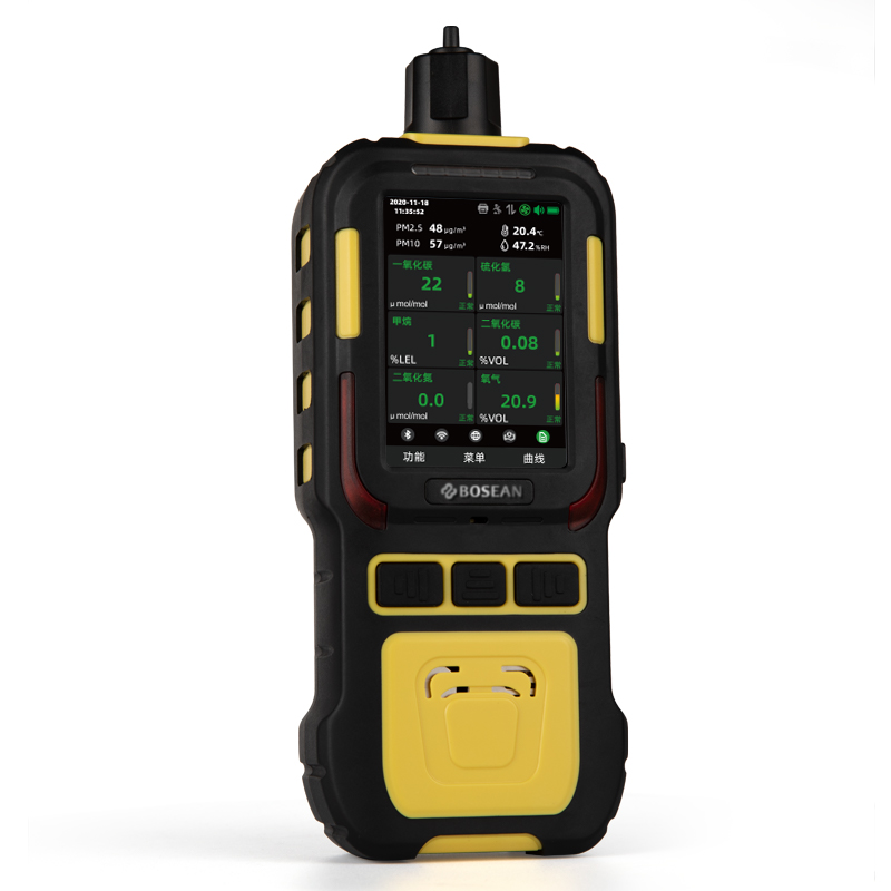 保時安BW-600泵吸式六合一氣體檢測儀圖片2