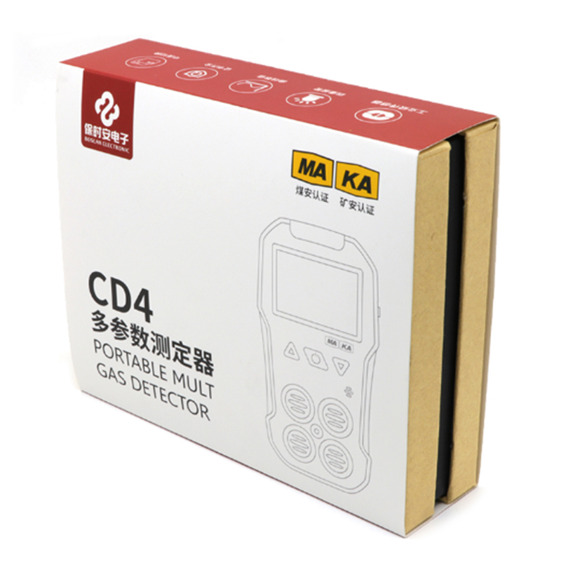 保時安CD4擴散式四合一多參數氣體測定器圖片3