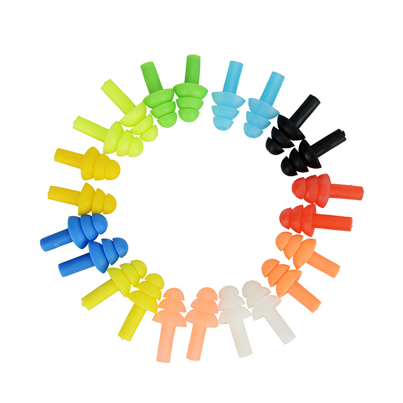 定和DH1015圣誕樹型硅膠帶線防噪音耳塞圖片3 定和DH1015圣誕樹型硅膠帶線防噪音耳塞圖片3