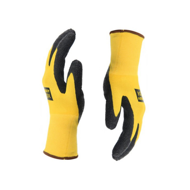 STANLEY史丹利ST5314黃色乳膠浸掌耐磨防滑勞保手套圖片3