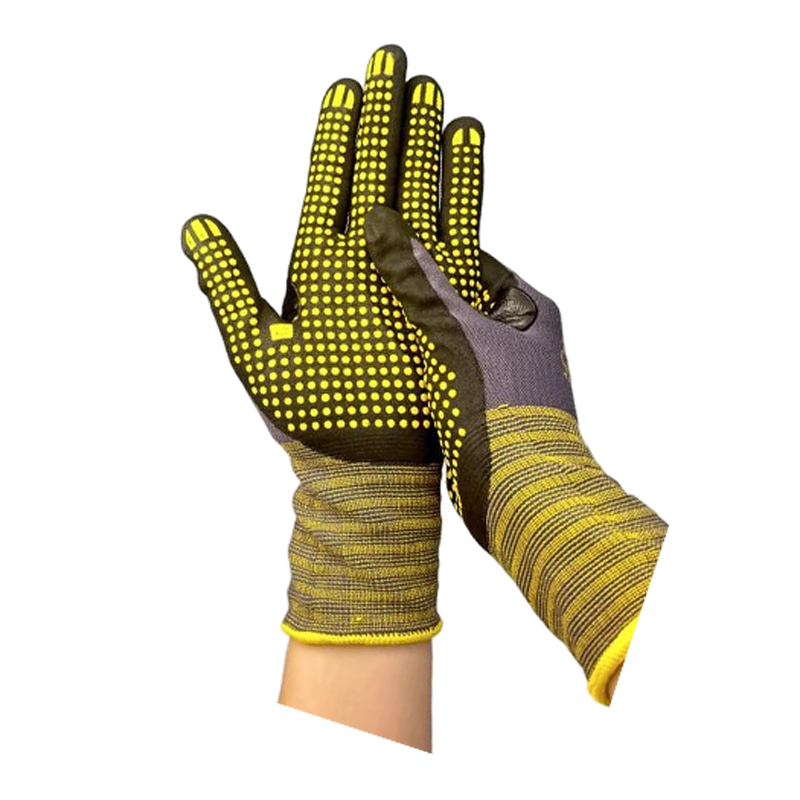 STANLEY史丹利ST5324尼龍氨綸丁腈涂層點塑耐磨防滑勞保手套圖片1