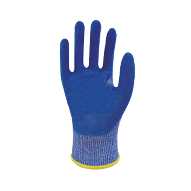 思衛爾3900-2藍色18針A5級丁腈浸掌滌綸金屬絲HPPE防割手套圖片1 思衛爾3900-2藍色18針A5級丁腈浸掌滌綸金屬絲HPPE防割手套圖片1