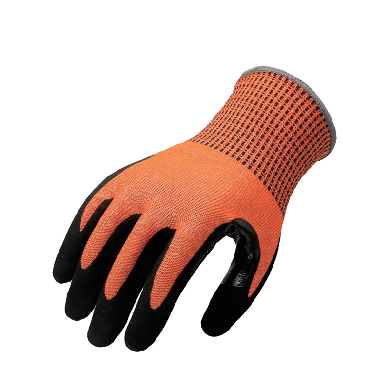 思衛爾3326黑色13針A9級丁腈涂掌可觸屏HPPE防割手套圖片2 思衛爾3326黑色13針A9級丁腈涂掌可觸屏HPPE防割手套圖片2