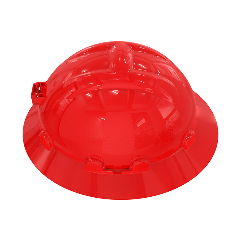 WISDOM威斯頓CKH118前卡槽款寬邊HDPE安全帽圖片3 WISDOM威斯頓CKH118前卡槽款寬邊HDPE安全帽圖片3