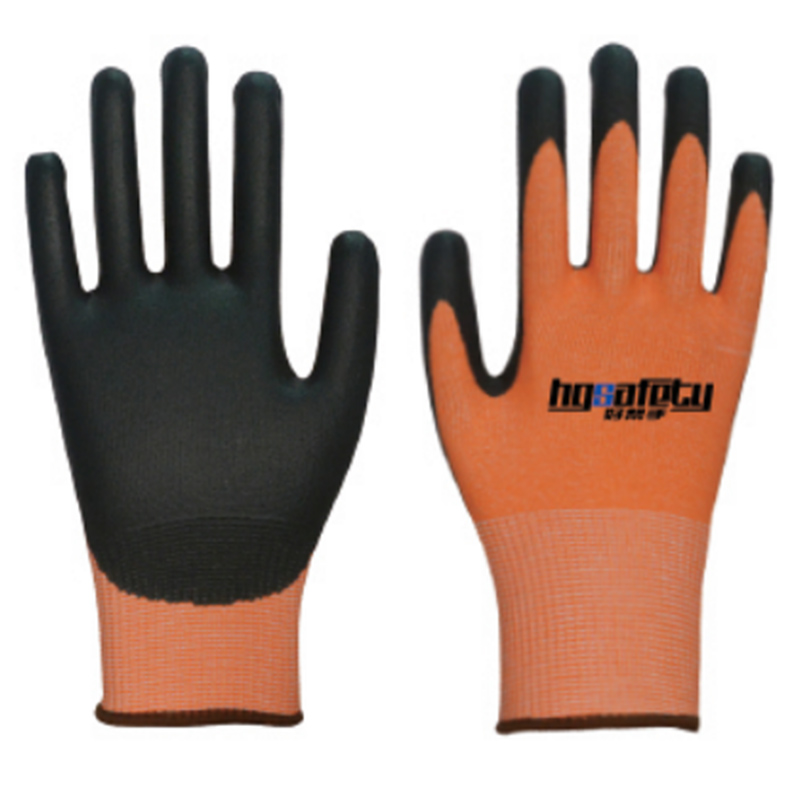 好幫手A332十三針防切割內膽掌浸PU手套圖片1