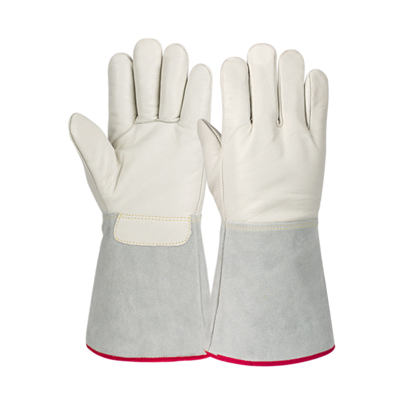 定和DH6301防液氮耐低溫手套冷庫防寒防凍手套36cm