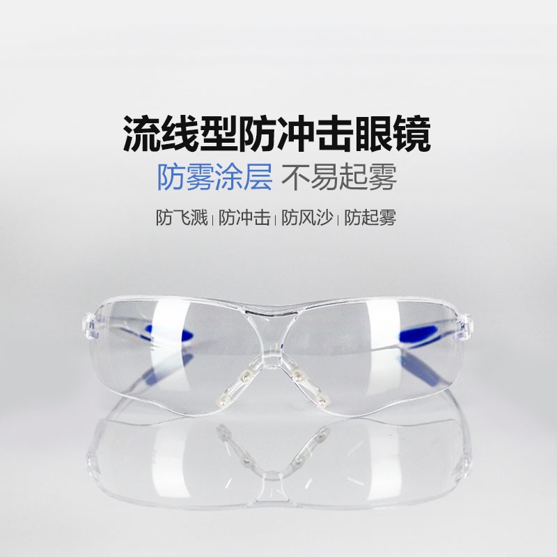 呼享HU128AF流線型防沖擊防霧眼鏡