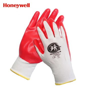霍尼韋爾JN230掌浸勞保手套乳膠涂層滌綸勞保手套
