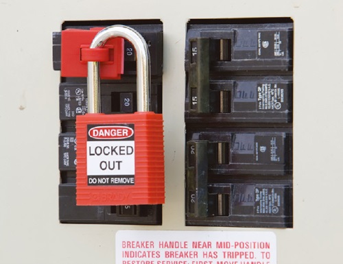 Brady貝迪65396 120/277V卡箍式斷路器鎖