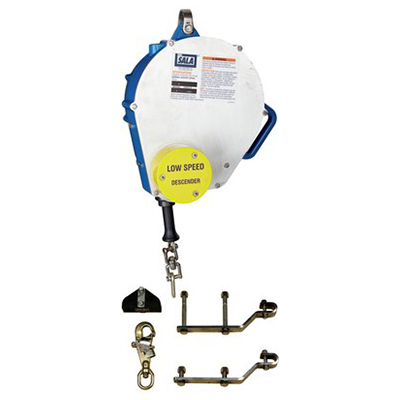 3M 3303001 DBI-SALA Rollgliss逃生裝置35米傾斜式鍍鋅鋼下降器