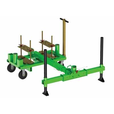 3M8520775DBI-SALA Advanced有限空間可移動(dòng)式拖車配重底座