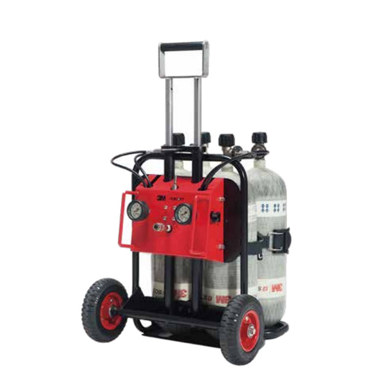 3M SCOTT CG-7/A44E移動氣源供氣小車長管呼吸器