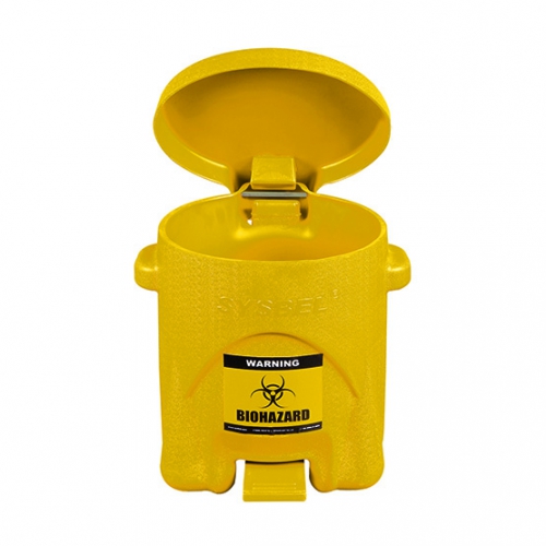 西斯貝爾WA8109200Y黃色生化垃圾桶