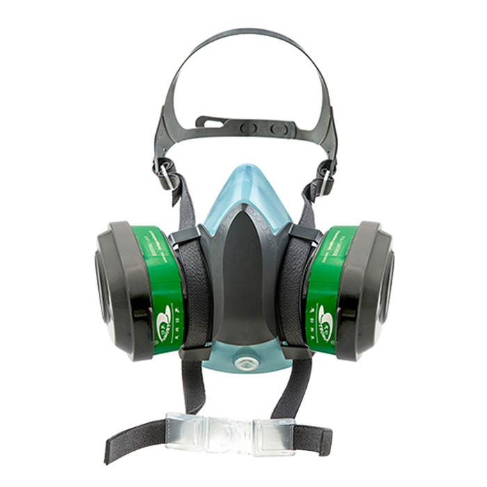 思創ST-M40-3B硅膠雙罐防毒面具