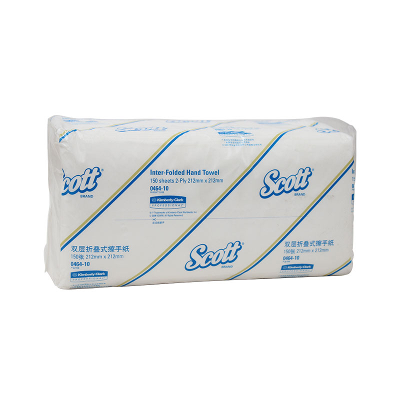 金佰利0464-10雙層折疊式擦手紙