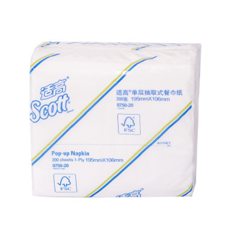 金佰利0750-20Scott抽取式餐巾紙