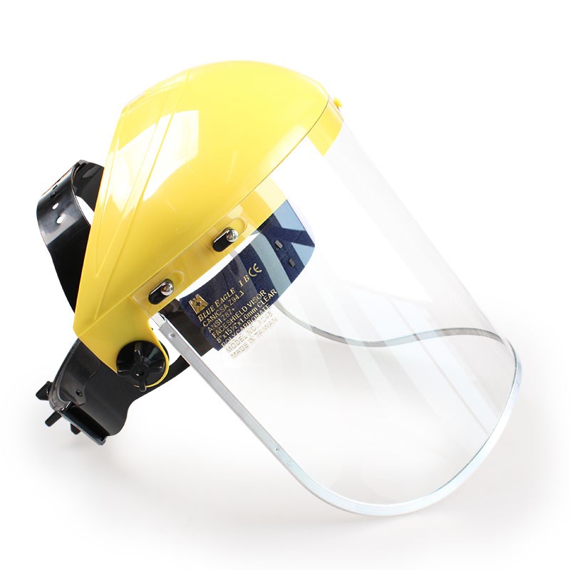 藍(lán)鷹B1YE+FC45黃色頭盔式防護(hù)面罩