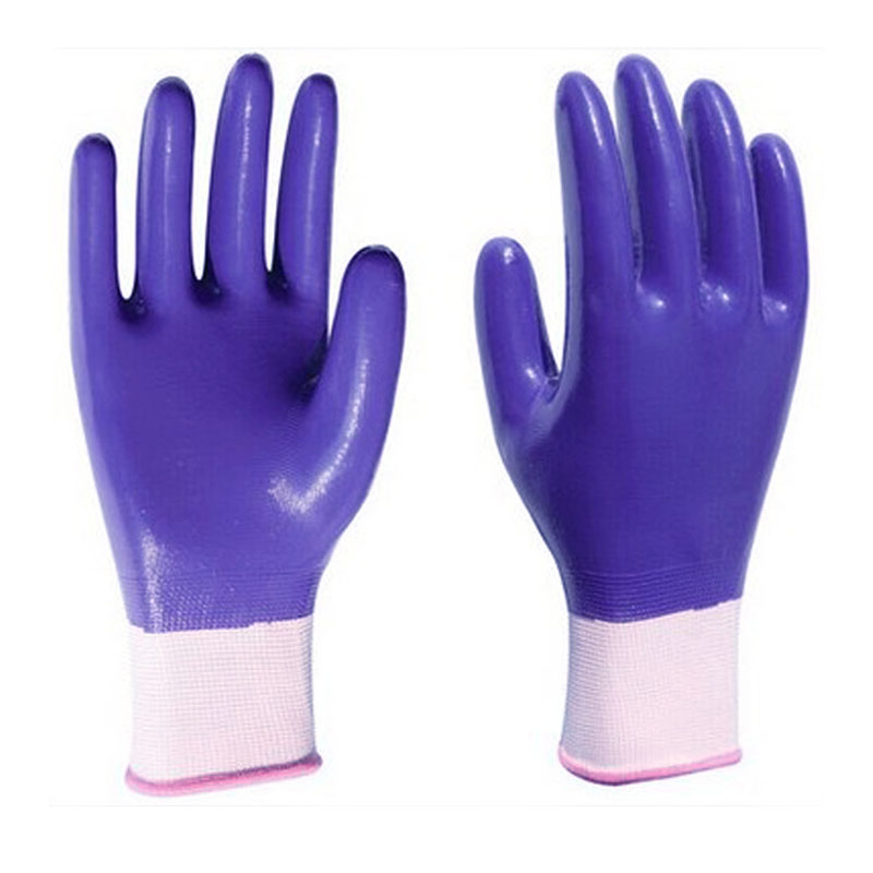 星宇N599尼龍丁腈全浸勞保手套