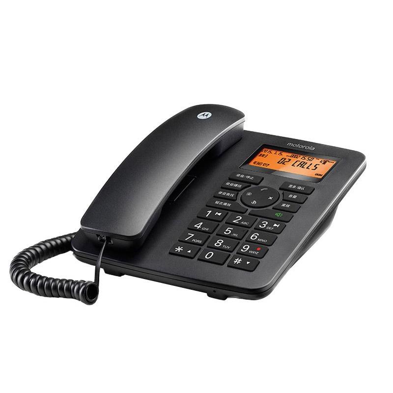 摩托羅拉來電顯示插卡錄音電話機CT111C