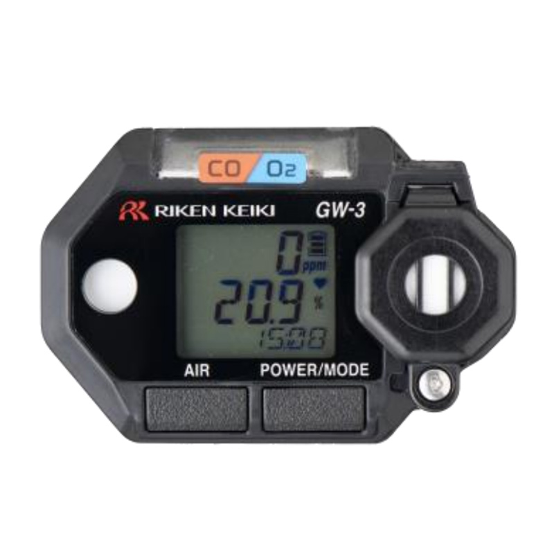 理研GW-3(CX)便攜式一氧化碳氧氣二合一氣體檢測儀