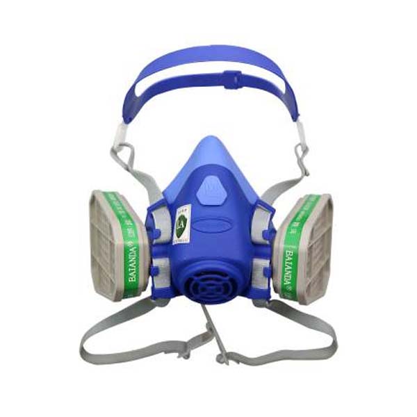 百安達(dá)FC3415硅膠雙濾盒過(guò)濾式防毒面具