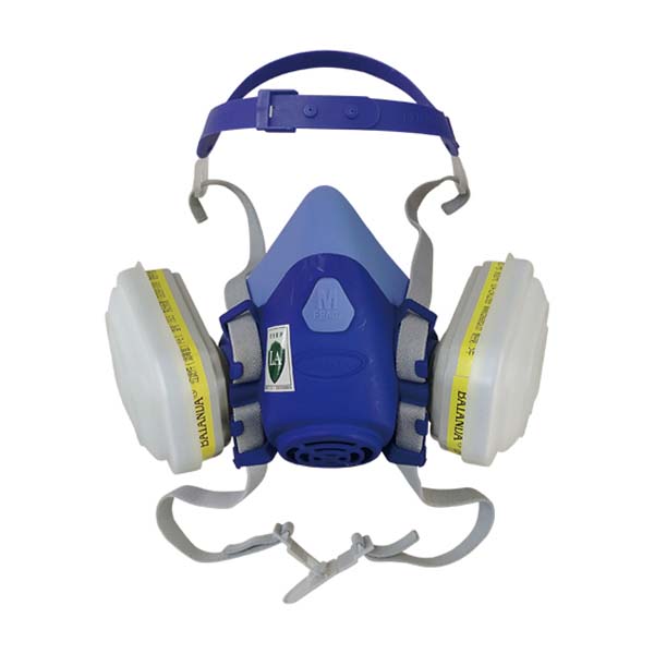 百安達FC33354硅膠雙濾盒過濾式防毒面具
