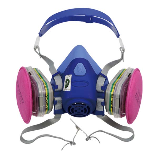 百安達FC35035硅膠雙濾盒過濾式防毒面具