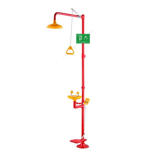 潤旺達WJH0358A紅色復合式洗眼器