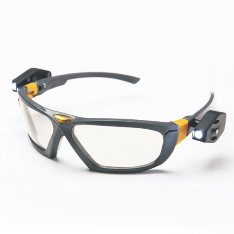 以勒801D側翼LED照明防護眼鏡