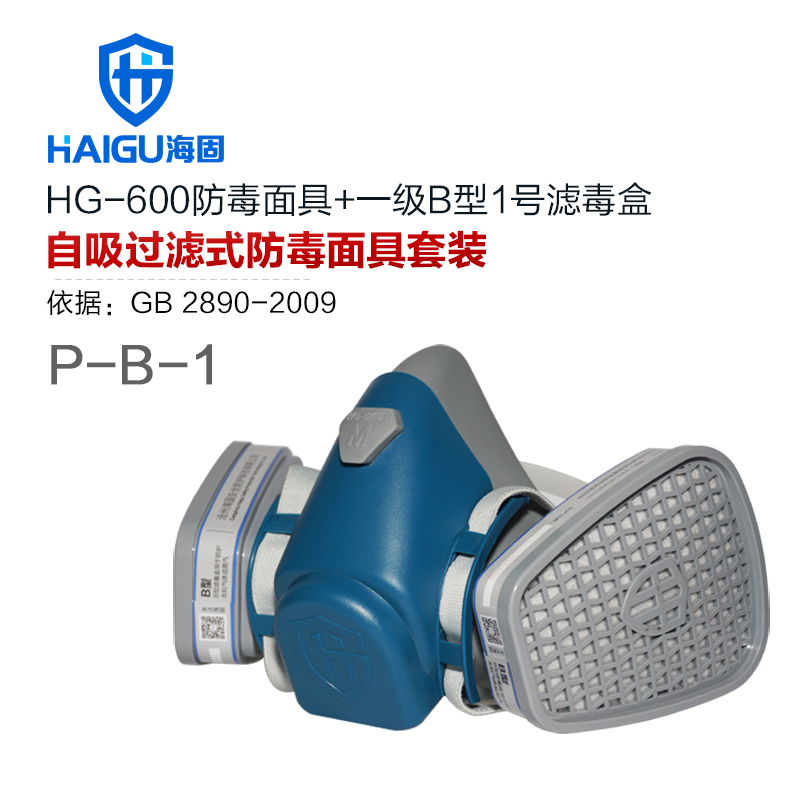 海固HG-600 P-B-1綜合防無機(jī)氣體防毒面具