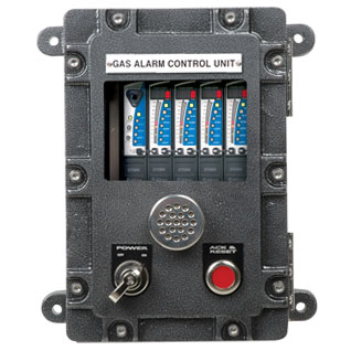 英思科GTC-200A常規4通道阻燃型氣體檢測控制器