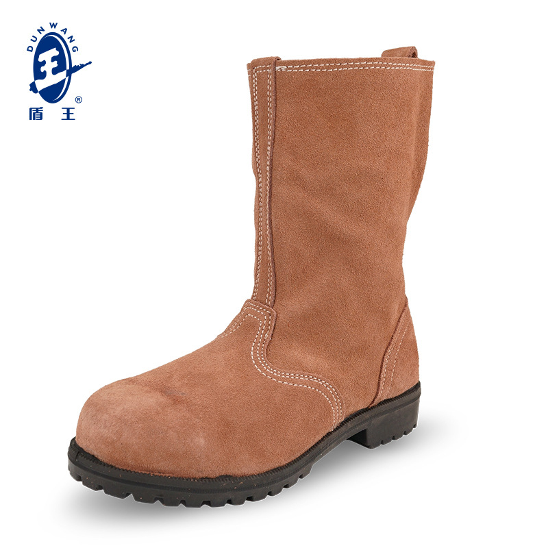 盾王9218防砸防刺穿高幫安全靴