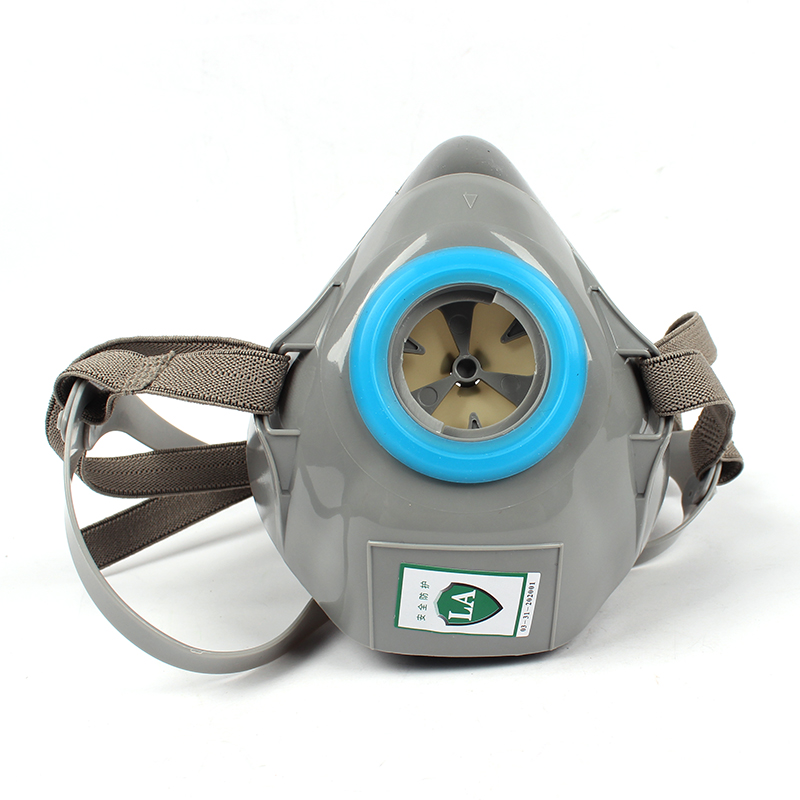 地球7100單濾盒半面罩防毒面具