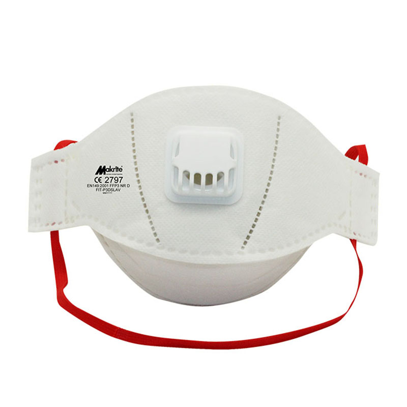 麥特瑞FIT-P3DSLAV舒適折疊帶閥防塵口罩