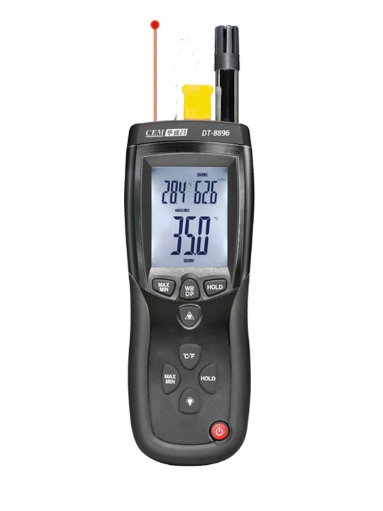 華盛昌DT-8896三合一專(zhuān)業(yè)溫濕度計(jì)