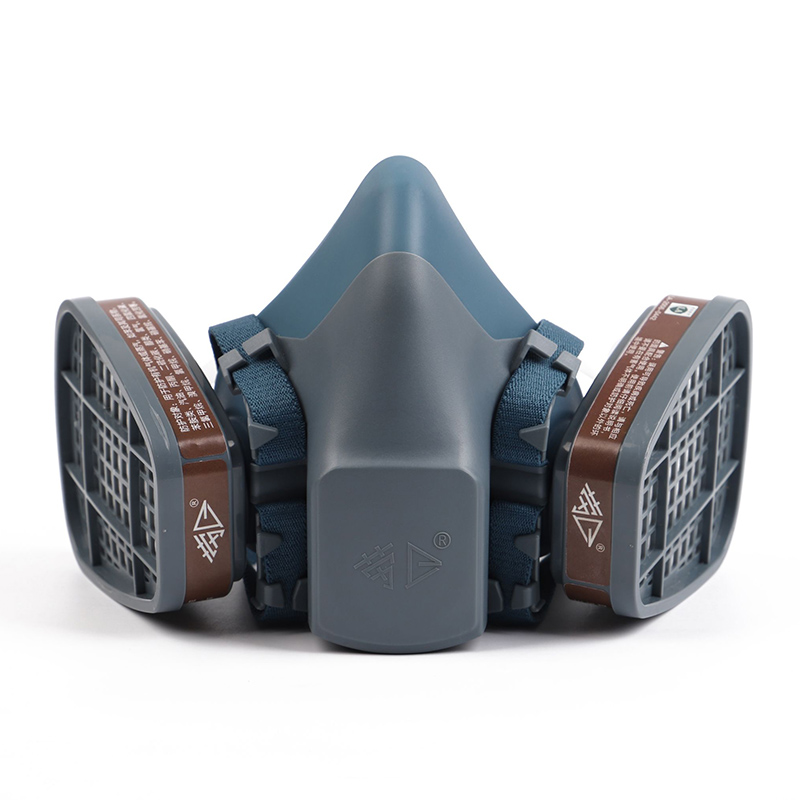 勞衛(wèi)101F-3雙濾盒半面罩防毒面具