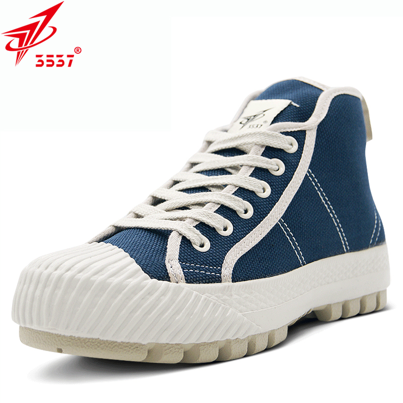 3537高腰航行山地越野棉鞋加絨加厚耐磨勞保鞋