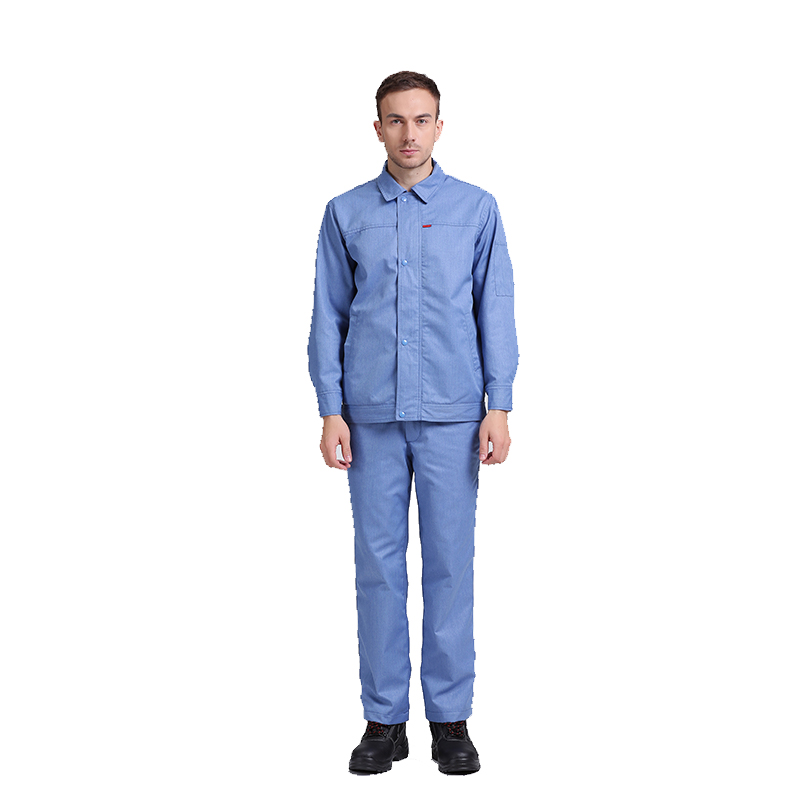 瑞氪維爾RW8339天藍色防電弧夾克